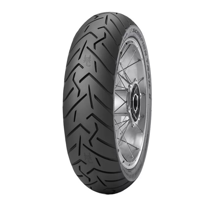 Pneu Pirelli Scorpion Trail II 180-55-17 ZR 73W TL Traseiro Honda CBR 600 F / Honda CBR 600 FS / Honda RVF 750 / Honda CBR 900 RR Fireblade /