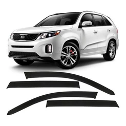 Calha de Chuva Defletor Kia Sorento 2010 a 2015 4 Portas Ecoflex