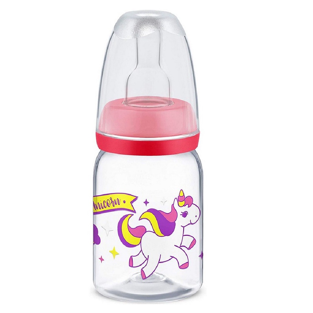 Detalhes do Kit Com 3 Mamadeiras Evolution 50/120/300ml Unicornio Lillo