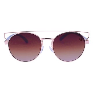 Óculos de Sol Feminino Redondo Gateado Geometrico Metal/acetato Mackage