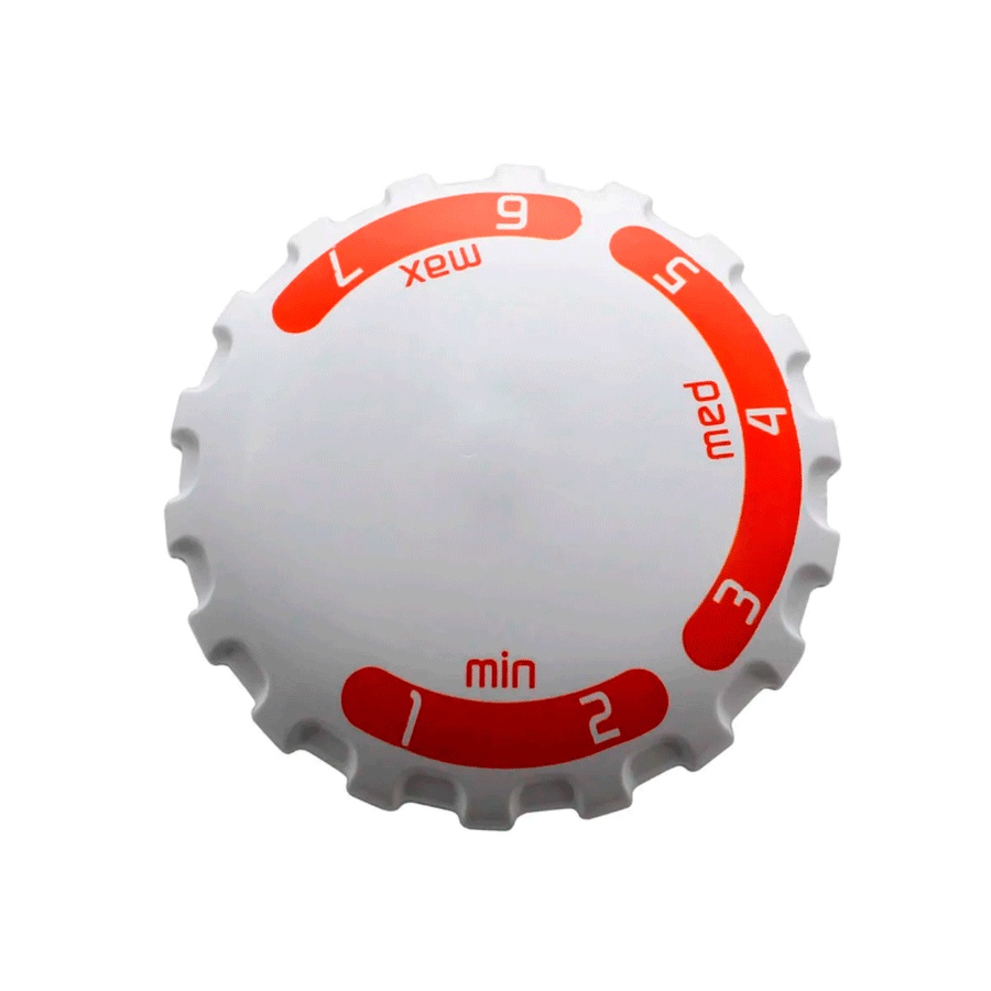 Botão Termostato Damper Geladeira Brastemp Original W10331814