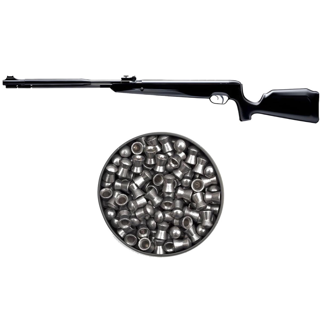 Carabina de Pressão Naja 2.0 5.5mm Pistão Nitro 60kg - Tag + Chumbo em Oferta na Shopee
