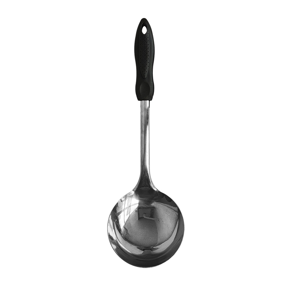 Concha De Feijão Molho Linha Luxo Inox 29cm Cabo Plástico