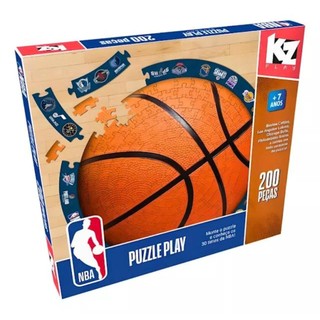 Quebra Cabeça Puzzle Play 200 Peças NBA 1258 - Elka em Oferta na Shopee
