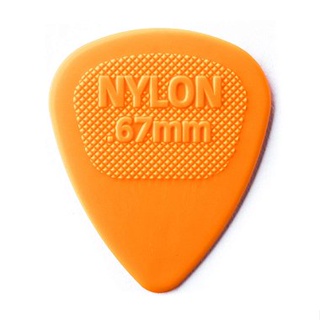 Palheta Dunlop Nylon Midi 0,67mm Laranja em Oferta na Shopee