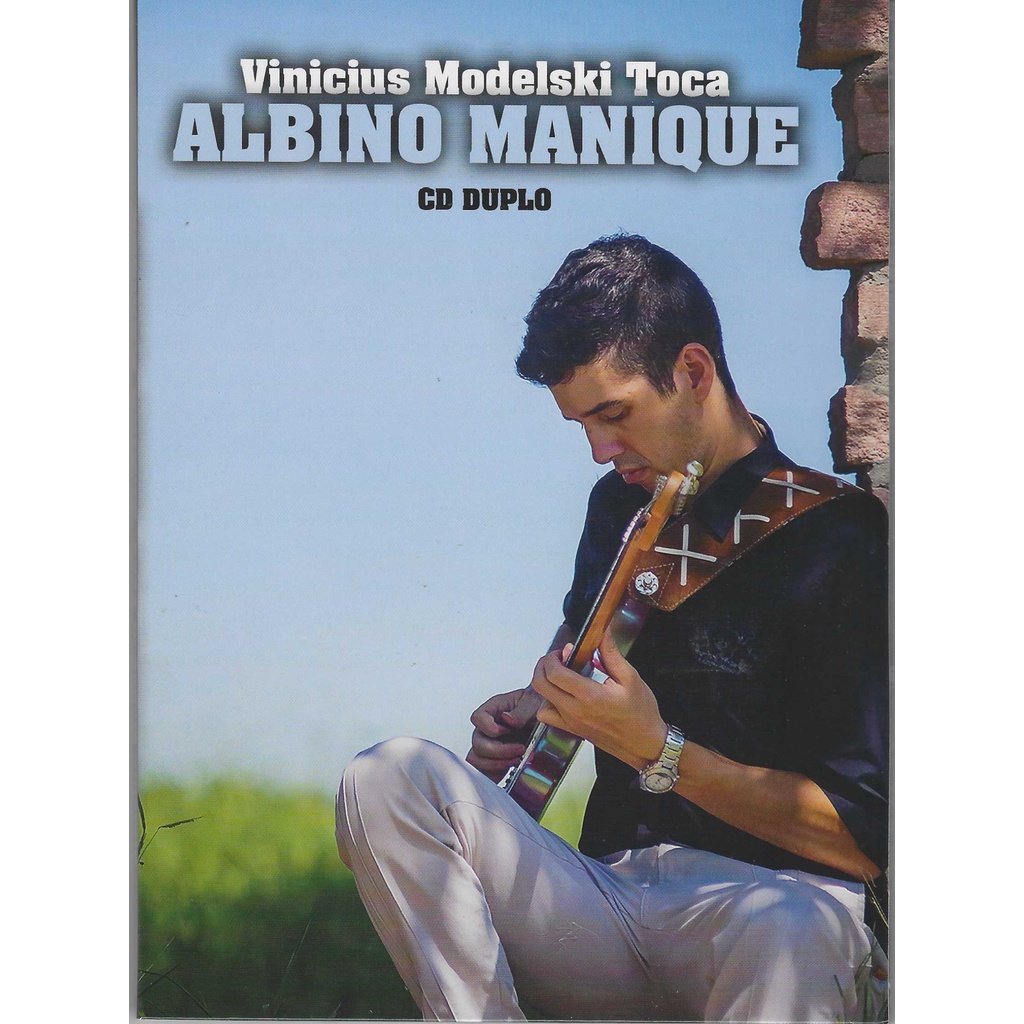 CD - Vinicius Modelski - Toca Albino Manique ( CD Duplo)