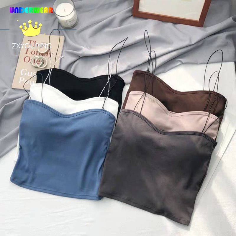 1/4Pcs Crop top Sutiã Esportivo Sem Costura com bojo, sutiã sem aro, sutiã Sem Alça，top Sem Costas para Academia