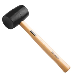 Martelo de Borracha 450g Tramontina PRO 65mm com Cabo de Madeira 40681/016
