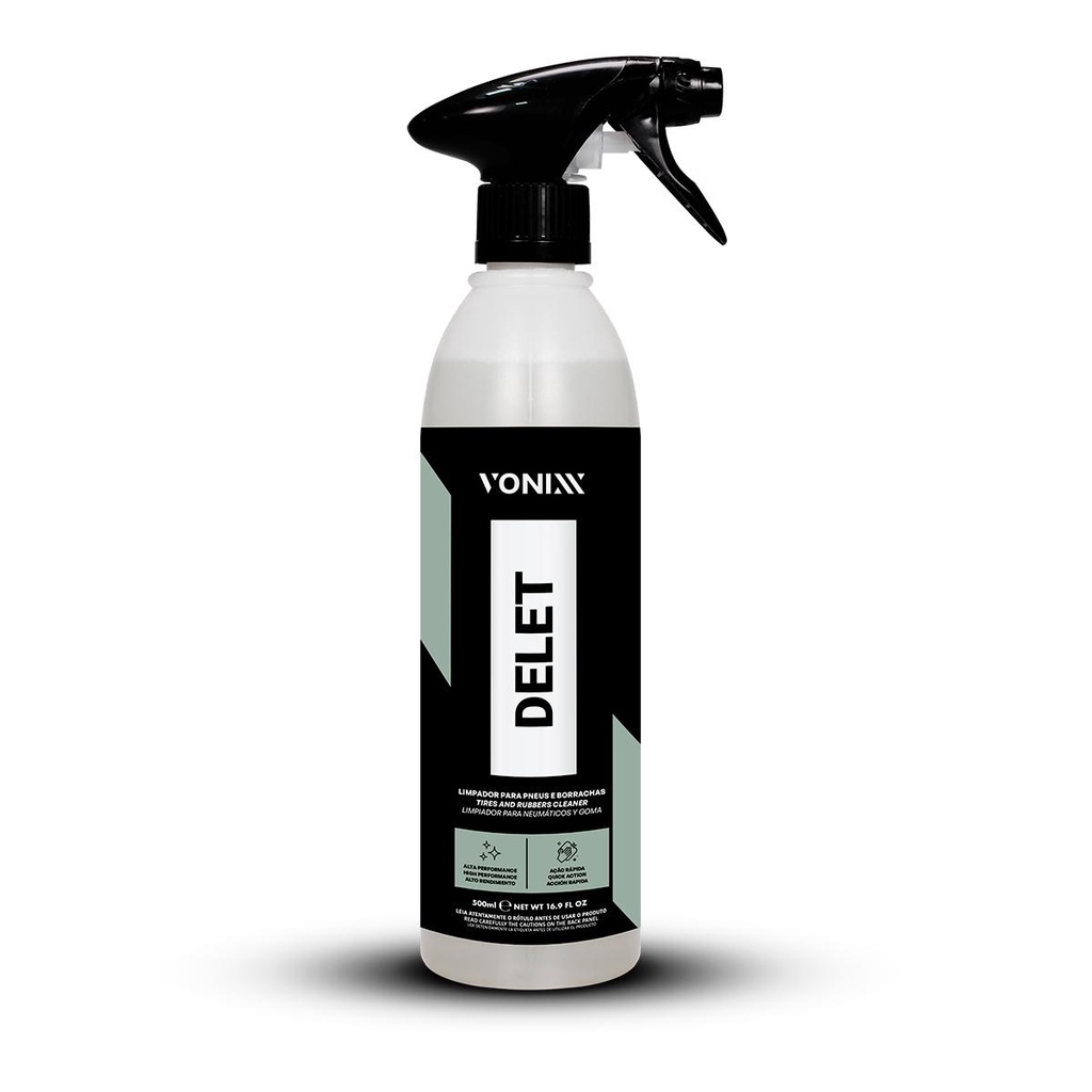Delet Limpador De Alta Performance Pneus E Borracha - Vonixx