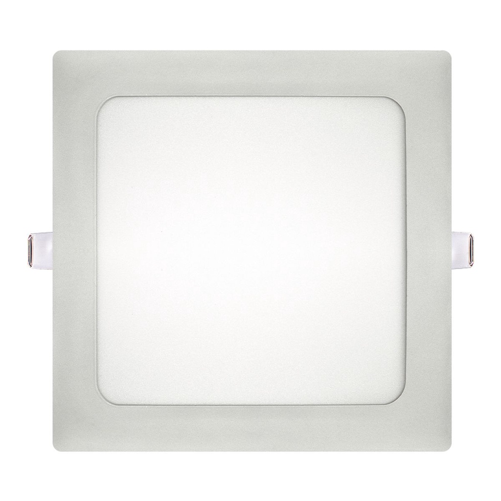 Luminaria Led Embutir Quadrada Slim 12W 3000K Kian em Oferta na Shopee