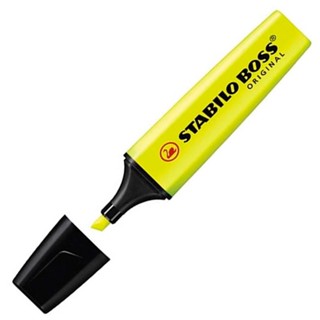 Pincel marca texto Boss Amarelo 70/24 Stabilo