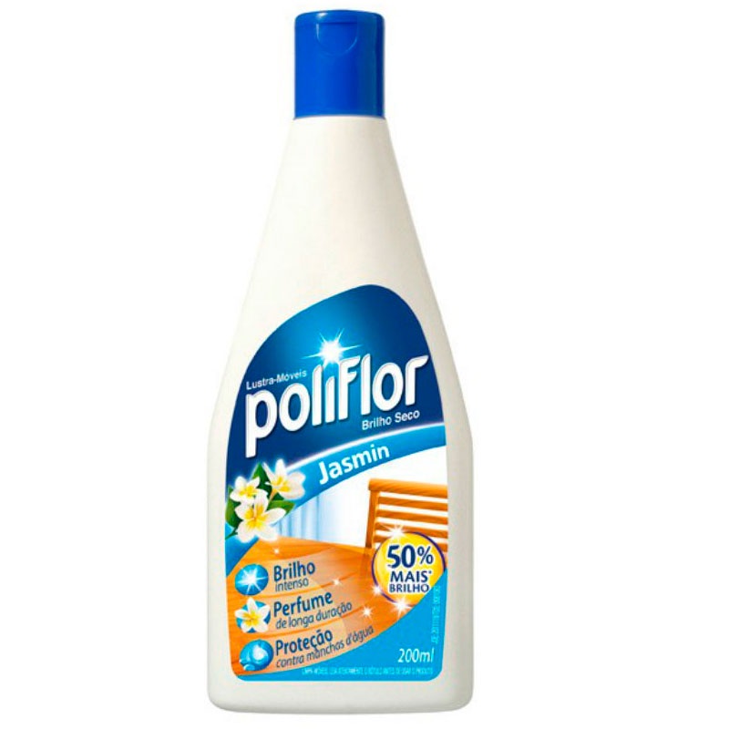 Lustra móveis Jasmim 200ml Poliflor