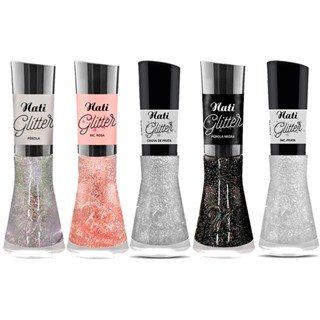Emalte Glitter Nati 8Ml À Sua Escolha Manicure UN