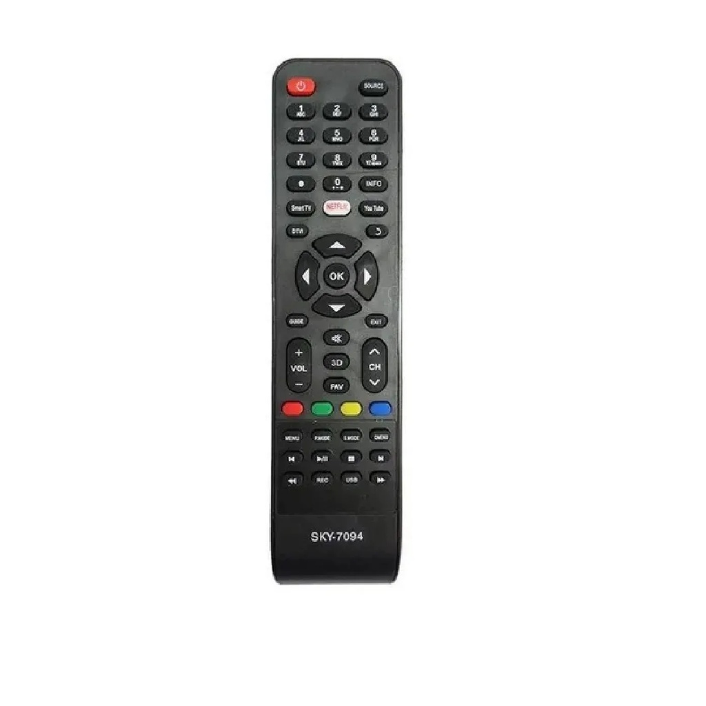 Controle Remoto Compatível Tv Philco Smart Youtube E Netflix