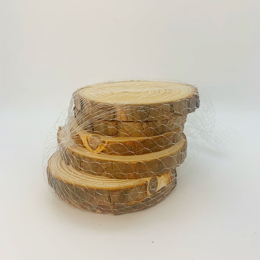 Enfeite Decorativo Bolacha de Madeira - 6 unidades - Artilille - Rizzo em Oferta na Shopee