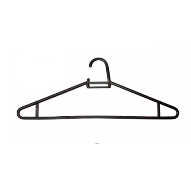 Kit Jogo Com Cabides Para Roupas 5 Unidades Adulto Infantil Preto Em PVC em Oferta na Shopee