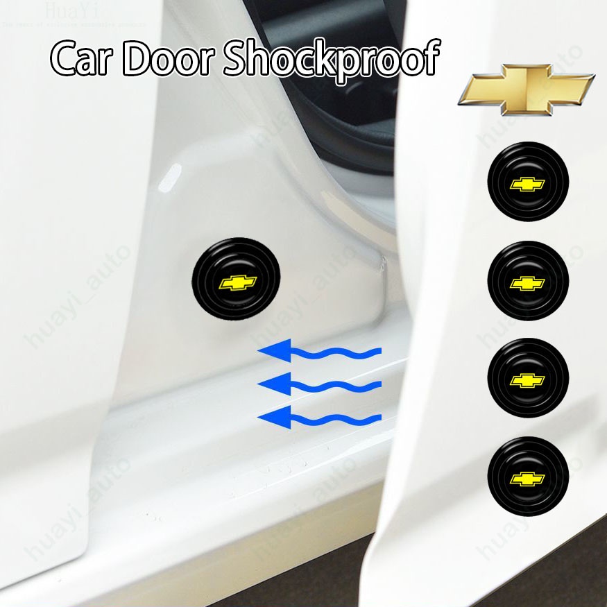 Chevrolet Protetor De Porta De Carro Amortecedor De Borracha Absorvente De Choque Isolamento Sonoro Para Onix Aveo Captiva Rastreador De Ranhuras Cavalier S10 Pickup Spin Cruze Car Acessórios em Oferta na Shopee