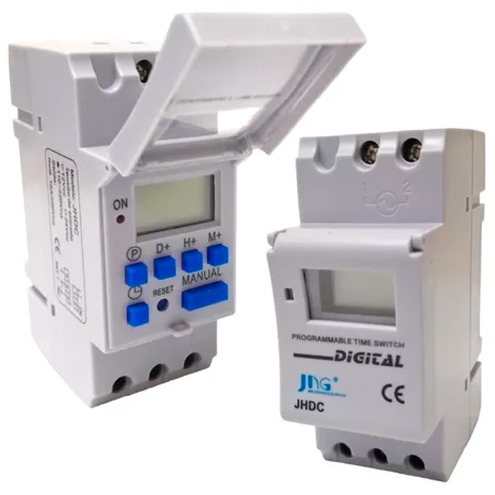 Timer Temporizador Digital JNG Bivolt Programador JTHC