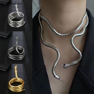 itens Novo Punk Hip Hop Metal Ajustável Cobra De Ouro Prata Colar Multi-Função ite