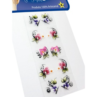 Kit 100 Adesivos para Unhas Strass Nail, 100% Artesanal em Oferta na Shopee