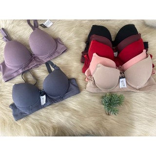 kit 3 Sutiãs Básico Reforçado Com Bojo do P ao GG PROMOÇÃO St029