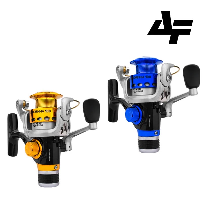 Kit 2 Molinete Pesca Albatroz Fishing Micro Ultra Light Andorinha