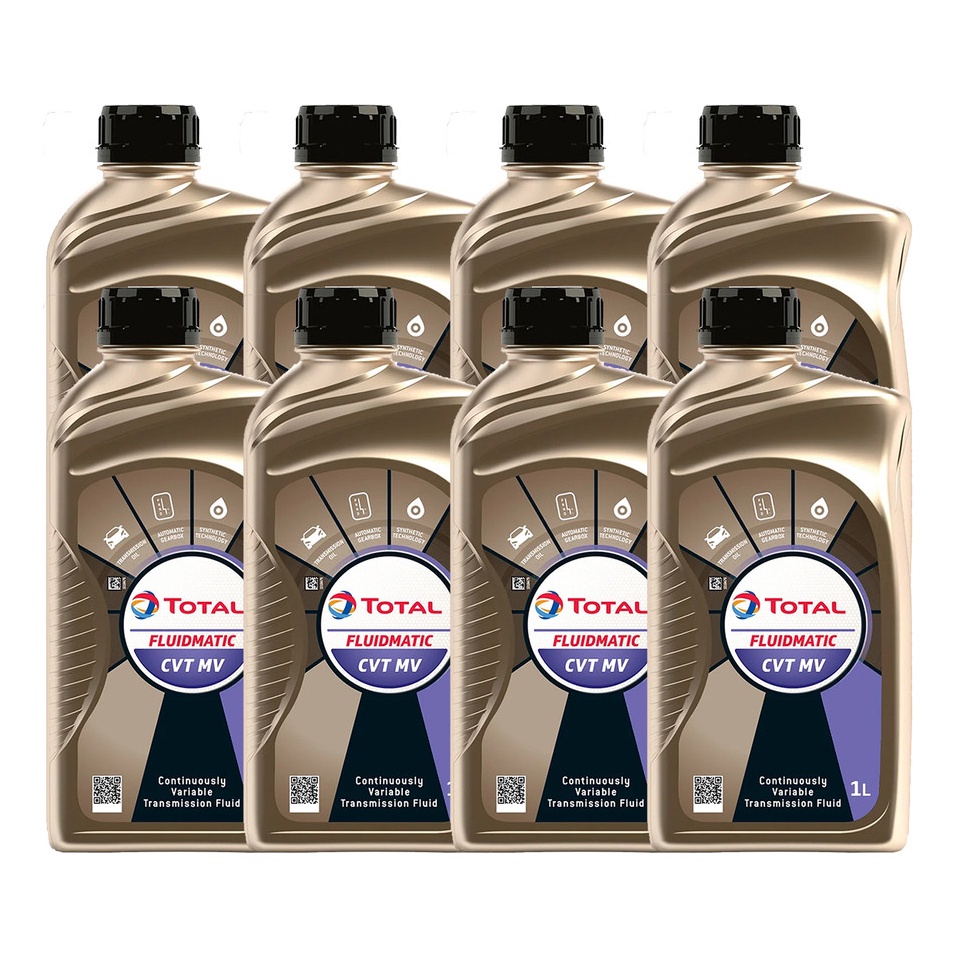 Kit 8 Total fluido de transmissao CVT MV Sintetico