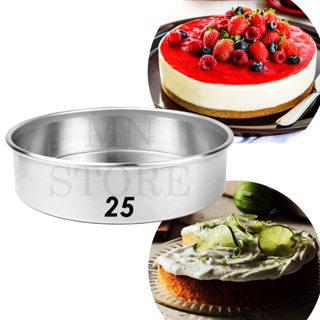 Forma Redonda Assadeira Para Bolo Tortas 25x5 Cm Alta Qualidade em Oferta na Shopee