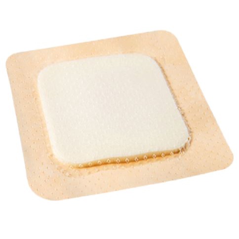 Curativo Espuma Absorvente 10 x 10cm Com Borda Unidade - Missner