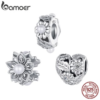 BAMOER Silver Sterling 925 Retro Vine Bead DIY Acessórios Para Presentes