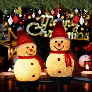 Decoração De Natal Pátio Luz De Jardim Layout De Cena Colorida Ao Ar Livre À Prova D