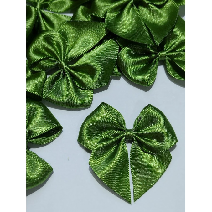 Laço Lacinho de Cetim Nº 5 5x5 cm - 30 Unidades - Decorações, bolas e esferas acrílicas, caixa milk, personalizados e lembrancinhas em Oferta na Shopee