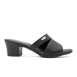 Tamanco Comfortflex Salto Bloco Médio Feminino