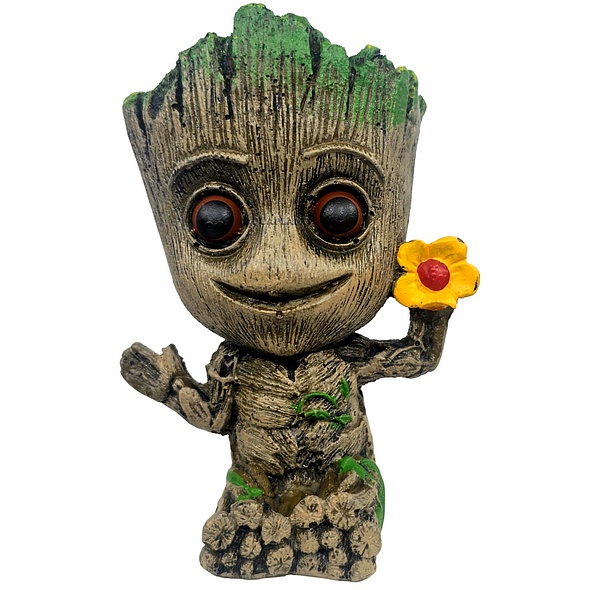 ENFEITE ORNAMENTO PARA AQUÁRIOS VASO OU PORTA OBJETOS GROOT