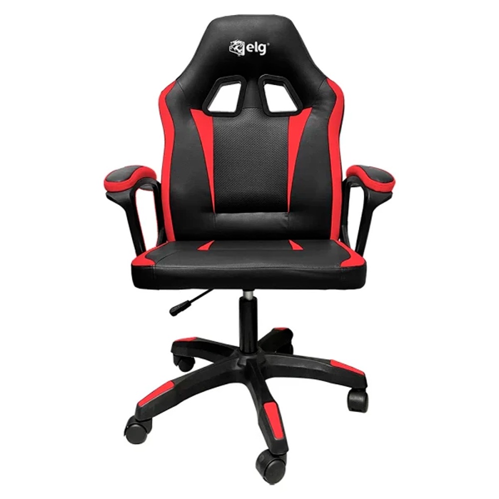 Cadeira Gamer Elg Yang Preto/vermelho - Ch32bkrd