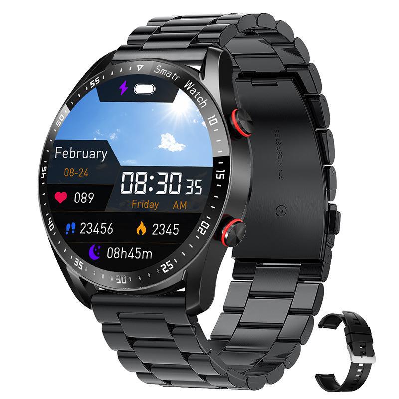 Smartwatch Hw20 Smart Watch ECG + PPG Business Correia De Aço Inoxidável Bluetooth À Prova D'água Chamada De Relógio