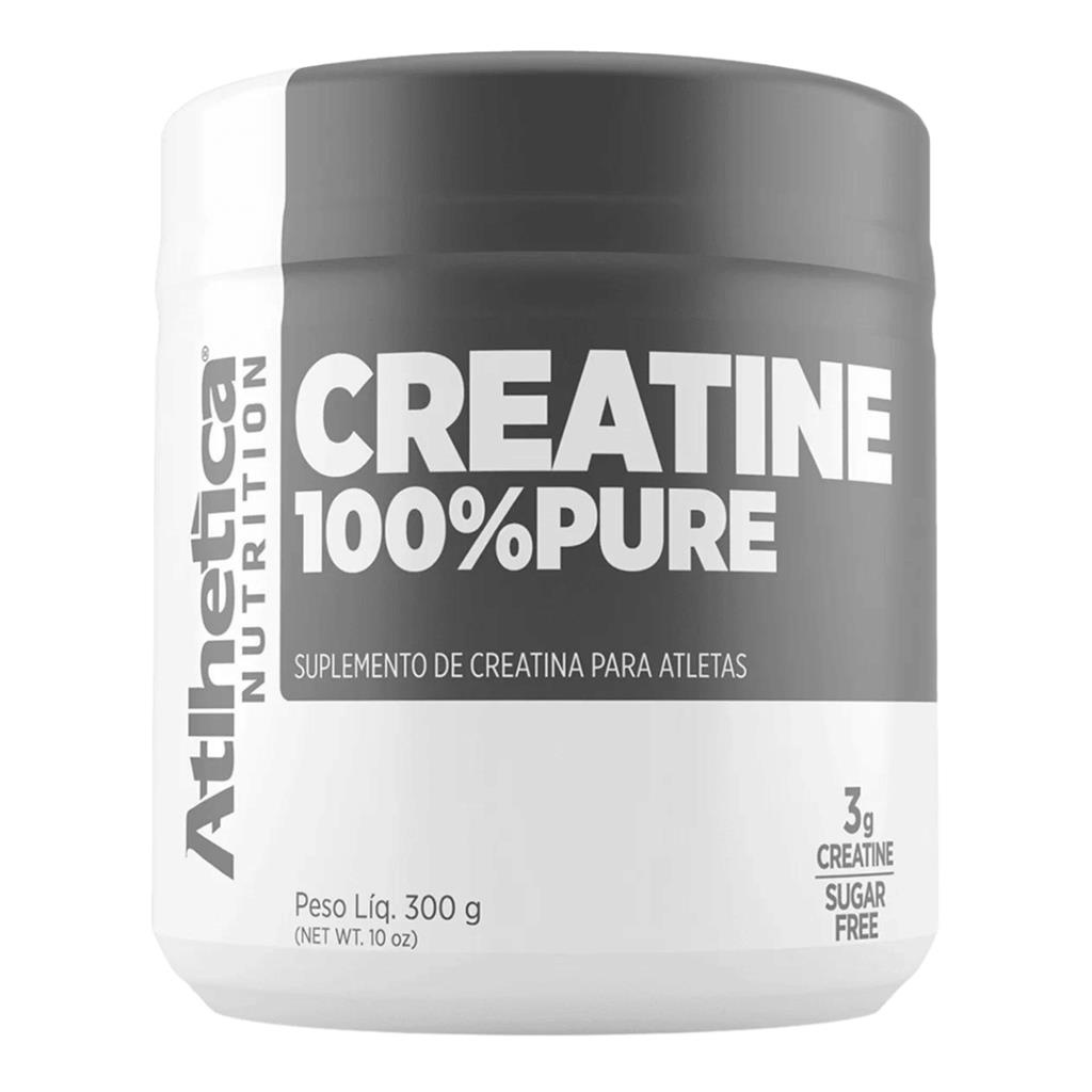 Creatina Monohidratada Atlhetica Nutrition 100% Pura Sem Carboidratos