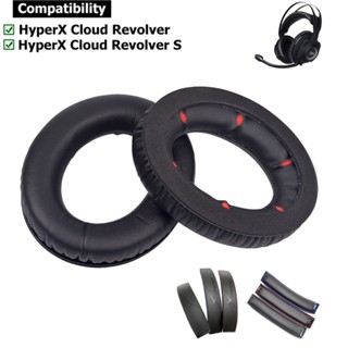 1 Par De Almofadas De Orelha Para HyperX Cloud Revolver S Fone De Ouvido Fita Almofada De Esponja Fones
