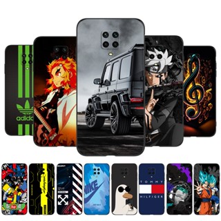 Estojo Para Xiaomi Redmi Note 9S 9 Pro Capa Telefone Note9 S 9Pro Note9S Note9Pro De Silicone Preto tpu Padrão De Desenho Animado anime