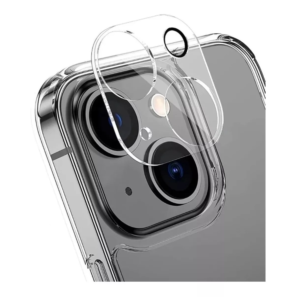 Película de Vidro 3D Para Lente Câmera Transparente Iphone 14 / 14 Max