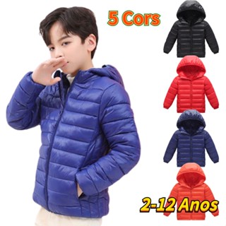 Casacos De Inverno Outono Para Meninas Roupas De 2-12 Anos