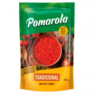 Molho de Tomate Tradicional Pomarola Sachê 300g