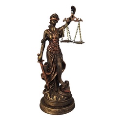 Deusa Da Justiça Estátua Dama Símbolo Direito Themis