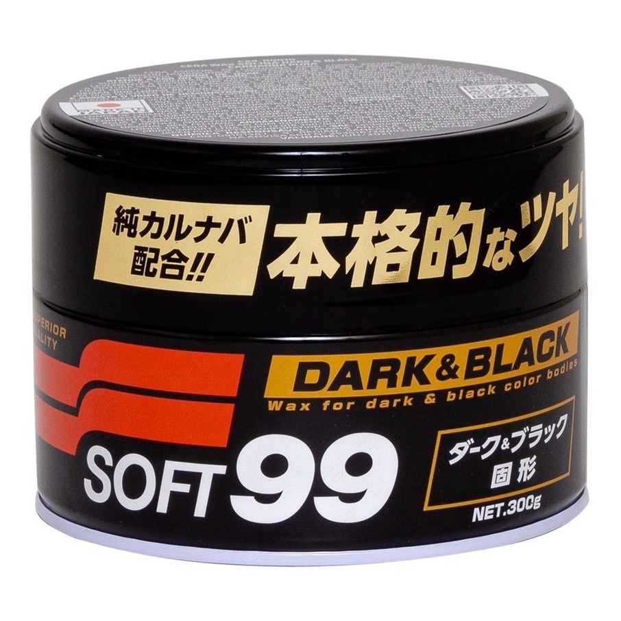 Cera Soft 99 automotiva black dark Para Carros preto e escuro 300g proteção uv pintura queimada em Oferta na Shopee