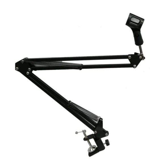 Suporte Microfone de Mesa Articulado Pedestal de Microfone Profissional Pedestal Microfone - Promoção
