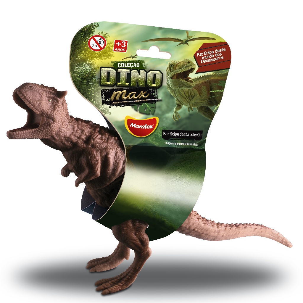 Dinossauro de Brinquedo Jurassic Dragão Dino Max Park de Borracha Macio - Maralex