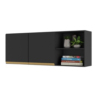 Armário de Cozinha Aéreo 150cm 2 Portas Veneza Multimóveis V3741