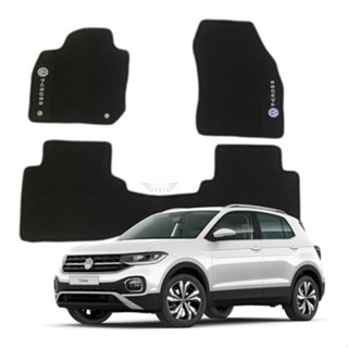 Tapete Volkswagen  Tcross T-cross  2021 Borracha 03 Pçs