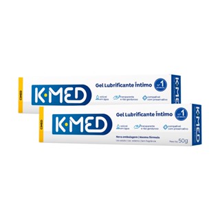 K-Med Lubrificante Íntimo em Gel 50g Com 2 Unidades