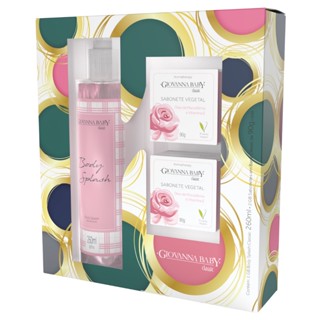 Kit Giovanna Baby Body Splash e 2 Sabonetes 90G Classic